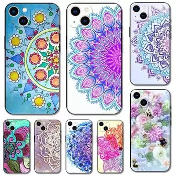 Чехол для телефона с красочной росписью и цветами для iPhone Samsung Galaxy Redmi Xiaomi Oppo OnePlus Note SA 7 8 9 10 11 12 13 14 20 21 22 23 53 54 Pro Max Ultra iPhone 6 or 6S