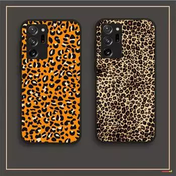 Чехол для телефона с леопардовым принтом для Samsung Note 8 9 10 20, чехол для Note10Pro 10lite 20ultra M20 M31, чехол Funda Note10lite