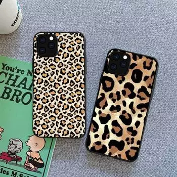 Чехол для телефона с леопардовым принтом для iphone 11 13 12 14 x xs xr pro max mini plus для мальчиков и девочек Funda iphone 12 pro max