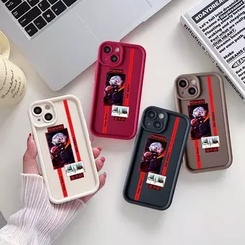 Чехол для телефона с лестницей Sky Eye для iPhone 15 Samsung A14 A25 A24 Huawei Honor 90 Xiaomi Redmi Note 12 Infinix Realme Angel Eye Мягкий чехол NY21 Tokyo Ghoul for iPhone 6 чёрный