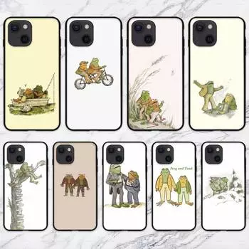 Чехол для телефона с лягушкой и жабой для iPhone 11 12 Mini 13 14 15 Pro XS Max X Plus SE XR Shell iPhone11