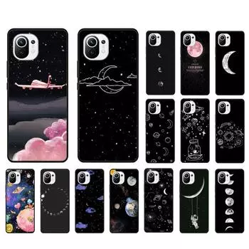 Чехол для телефона с луной, звездой и космическим астронавтом для Xiaomi Mi 10T 11T 11 Pro 10 10T 11 lite 11Ultra Note10 lite Poco X3 Pro Poco F3 Xiaomi Mi 10 Pro 5G