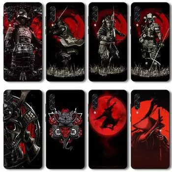 Чехол для телефона с маской японского самурая Oni для Realme GT 2 9i 8i 7i Pro X50 X2 C35 C21 C20 C11 C3, мягкий черный чехол для телефона Realme GT NEO 3