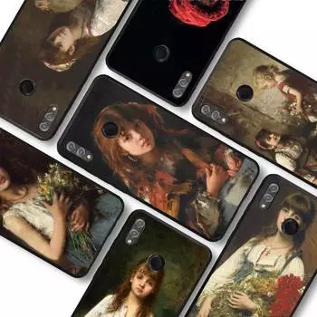 Чехол для телефона с масляной краской Алексей Алексеевич Харламов для Redmi 8 9 9A для Samsung J5 J6 Note9 для Huawei NOVA3E Mate20lite Huawei Mate20Pro