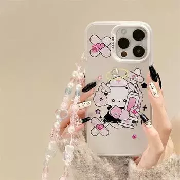 Чехол для телефона с матовым лазерным покрытием и браслетом, совместим с Huawei Mate60Pro, Apple 16 и iPhone 14/15Pro. Huawei Mate 60