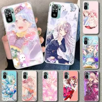 Чехол для телефона с милой девушкой BanG Dream для Xiaomi 12 11T 10 9 Redmi Note 10 10S Pro Redmi 9 9A 8, прозрачный чехол для телефона Xiaomi 12