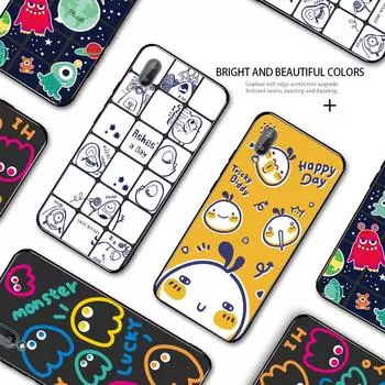 Чехол для телефона с милой картиной и мультфильмом «Чужой один день Tricky Biddy Monsters» Samsung A01