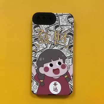 Чехол для телефона с милой пандой и мультяшной девушкой для Iphone 14 Pro Max 11 13 Mini 12, силиконовая задняя крышка для Iphone Xr Xs Max X 7 8 Plus Se2 6 iphone 6s 6