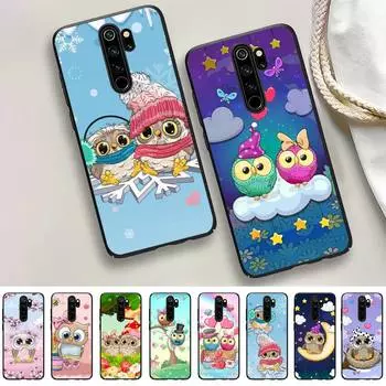 Чехол для телефона с милой совой с рисунком для Samsung A51 A30s A52 A71 A12 для Huawei Honor 10i для OPPO vivo Y11 Samsung A51