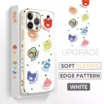 Чехол для телефона с милым мультяшным 6D покрытием для iPhone 11 12 13 14 Pro Max Samsung Galaxy Xiaomi Mi Redmi Note Oneplus Infinix Tecno, мягкий чехол iPhone 11 Pro Max ярко-зеленый