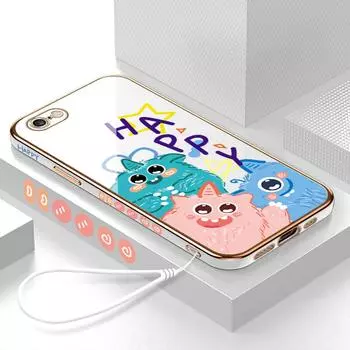 Чехол для телефона с милым мультяшным монстром для iPhone 11 13 15 Samsung Galaxy A52 Xiaomi Redmi 12C Note 10 Pro Oneplus, мягкие чехлы для смартфона iPhone 11 Pro Max ярко-зеленый