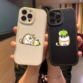 Чехол для телефона с милым мультяшным животным, нарисованным вручную, для Apple Iphone 13 14 Pro 11 12 Mini Max X Xr Xs 8 7 Puls, силиконовый чехол из овечьей кожи iPhone 7