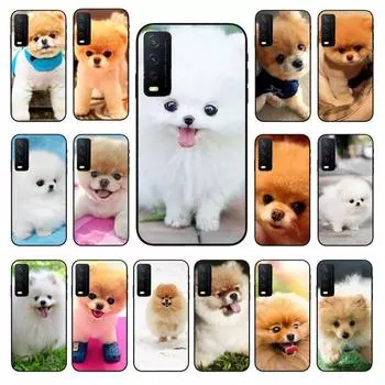 Чехол для телефона с милым померанским шпицем для vivo Y31 Y30 Y33S Y11S Y12S Y17 Y20 Y20S Y21 Y21S Y1S Y53S Y15 Y19 Y91C V23 5G, чехол VIVO Y1S
