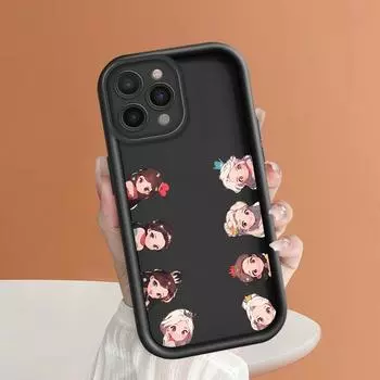 Чехол для телефона с милым рисунком для iPhone, Samsung, Galaxy, Xiaomi, Redmi, POCO, HUAWEI, Honor, противоударный, резиновый, мягкий, гибкий чехол iPhone 14 Plus
