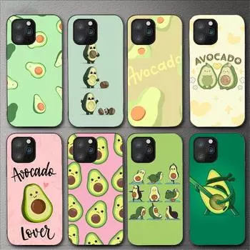 Чехол для телефона с милым рисунком фруктов и авокадо для Iphone 11 12 Mini 13 14 Pro Xs Max X 8 7 6s Plus 5 Se Xr Shell iPhone6