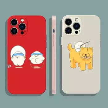 Чехол для телефона с милым рисунком из мультфильма для IPhone 14 13 11 12 Pro MAX Mini 6 7 8 Plus X XR XS MAX SE 2020 5, мягкий силиконовый чехол из ТПУ iphone 14
