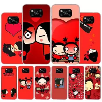 Чехол для телефона с милым рисунком Пукка Гару для Xiaomi Poco X3 GT X4 NFC M4 Pro M3 M2 F3 F2 F1 Mi Note 10 A3 A2 Lite A1 CC9E Fundas Xiaomi Poco X3