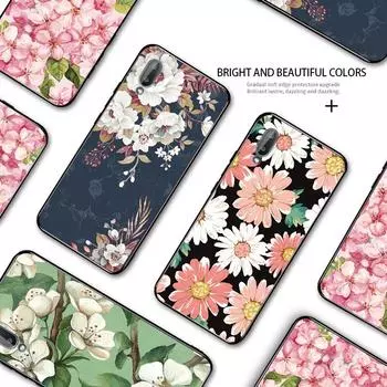 Чехол для телефона с мультяшным цветочным дизайном Samsung A01