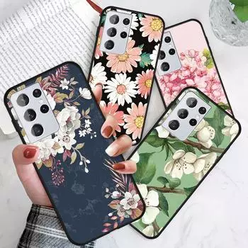 Чехол для телефона с мультяшным цветочным дизайном Redmi 10