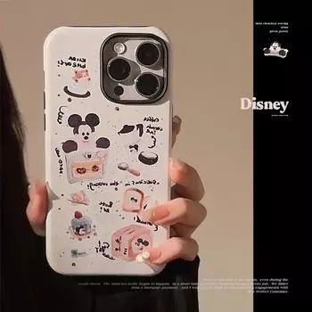 Чехол для телефона с мультяшным изображением кофе на 12/11/13/14/15 15promax