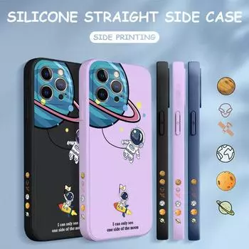 Чехол для телефона с мультяшным красочным узором, квадратный, жидкий, силикон, TPU, полное покрытие камеры, противоударный защитный чехол для Xiaomi Redmi iPhone Redmi Note 11T Pro темно-зеленого