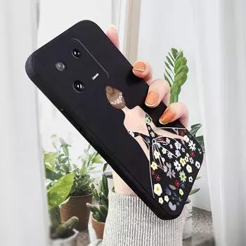 Чехол для телефона с мультяшным красочным узором, квадратный, жидкий, силикон, TPU, полное покрытие камеры, противоударный защитный чехол для Xiaomi Redmi iPhone iPhone 11 Pro Max белый