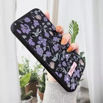 Чехол для телефона с мультяшным красочным узором, квадратный, жидкий, силикон, TPU, полное покрытие камеры, противоударный защитный чехол для Xiaomi Redmi iPhone iPhone XS темно-зеленого