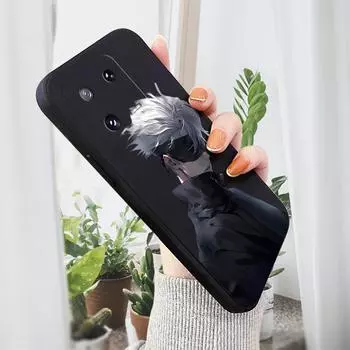 Чехол для телефона с мультяшным красочным узором, квадратный, жидкий, силикон, TPU, полное покрытие камеры, противоударный защитный чехол для Xiaomi Redmi iPhone Redmi Note 7 темно-синий