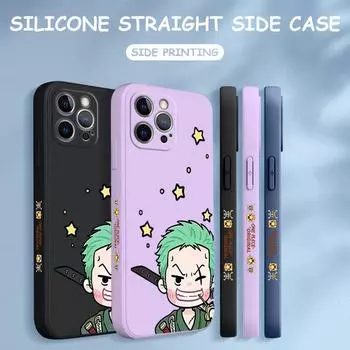 Чехол для телефона с мультяшным красочным узором, квадратный, жидкий, силикон, TPU, полное покрытие камеры, противоударный защитный чехол для Xiaomi Redmi iPhone Redmi Note 12S чёрный