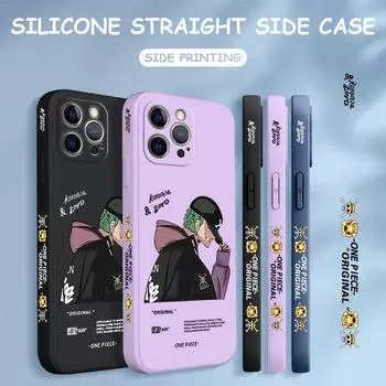 Чехол для телефона с мультяшным красочным узором, квадратный, жидкий, силикон, TPU, полное покрытие камеры, противоударный защитный чехол для Xiaomi Redmi iPhone Xiaomi Poco C31 белый