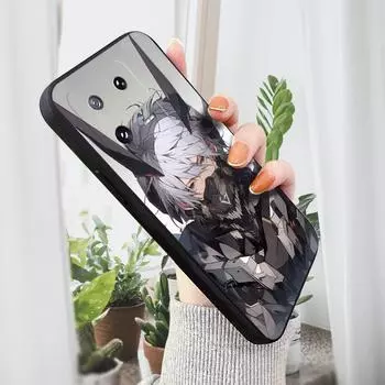 Чехол для телефона с мультяшным красочным узором, квадратный, жидкий, силикон, TPU, полное покрытие камеры, противоударный защитный чехол для Xiaomi Redmi iPhone iPhone SE 2020 белый