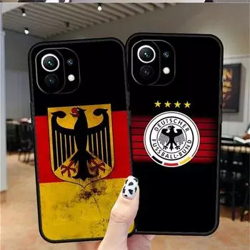 Чехол для телефона с немецким флагом для Xiaomi Redmi 7A 8 8A 10 9T 9 9A 10A Pro Note 9S 11 10S 7 11S Plus задняя крышка Redmi 7