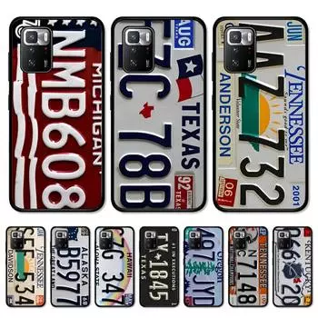 Чехол для телефона с номерным знаком Нью-Йорка для Redmi 5 6 7 8 9 A 5plus K20 4X S2 GO 6 K30 pro Redmi 5