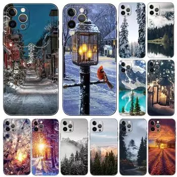 Чехол для телефона с пейзажем для iPhone Samsung Galaxy Redmi Xiaomi Oppo OnePlus Note SA 7 8 9 10 11 12 13 14 20 21 22 23 53 54 Pro Max Plus Ultra TPU Soft iPhone 6 or 6S