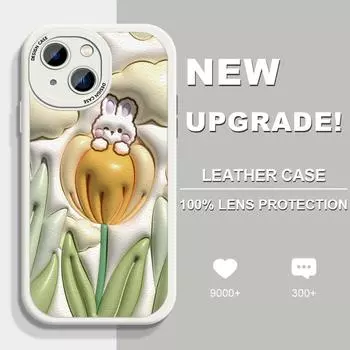 Чехол для телефона с плоским принтом для iPhone 14 13 12 Pro Max Samsung Galaxy S23 Ultra S20 FE M32 A13 A20S Redmi Xiaomi Poco F3, мягкий чехол из искусственной кожи iPhone 11 Pro Max