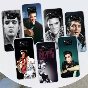 Чехол для телефона с поцелуем Элвиса Пресли для Xiaomi Poco X3 GT X4 NFC M4 Pro M3 M2 F3 F2 F1 Mi Note 10 A3 A2 Lite A1 CC9E Fundas Xiaomi Poco X3