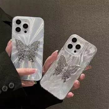 Чехол для телефона с подставкой-бабочкой для iPhone 11/12/13/14/15 iphone 11