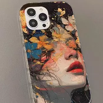 Чехол для телефона с подушкой безопасности для iPhone 11 13 16 Pro Max iPhone 14 15 12 13 Pro Max 16 Plus 7 8 Plus Samsung S24 FE A55 A05S A54 A06 S22 A15 S23 A12 A22 A52S A34 Samsung S23 FE чистый