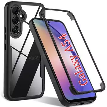 Чехол для телефона с полной защитой 360 для Samsung Galaxy A56 A54 A36 A55 A16 A15 A35 A25 A53 A51 A34 A33 A32 A24 A23 A22 A14 A13 5G Funda Galaxy A54 5G&For Samsung
