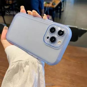 Чехол для телефона с полным покрытием, противоударный, высокая прочность, тонкая работа, прозрачный мягкий чехол из ТПУ для мужчин и женщин, чехол для телефона для iPhone 14 For iPhone14 чистый