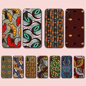 Чехол для телефона с принтом из ткани в африканском стиле для Xiaomi mi 5 6 8 9 10 lite pro SE Mix 2s 3 F1 Max2 3 Xiaomi mi 5