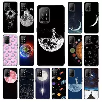 Чехол для телефона с принтом «Космос, планеты, звезды, фэнтези-арт», для OPPO A74 A94 5G A3S A5S A9 A12 A15S A52 A53S A72 A73 2020 A91 5G, чехол OPPO A3S