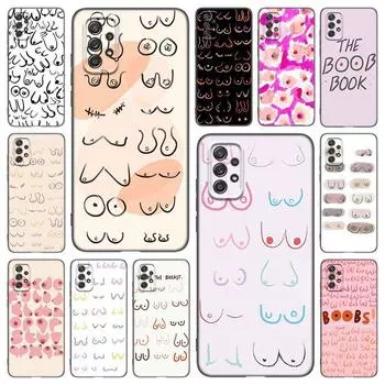 Чехол для телефона с принтом «Сиськи» для Samsung Galaxy A21 A30 A50 A52 S A13 A22 A32 A33 A53 A73 5G A11 A12 A31 A51 A70 A71 A72 Samsung A11