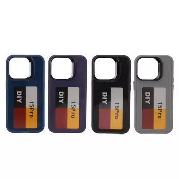 Чехол для телефона с проекцией экрана NFC для IOS 15 Pro, красный, желтый, черный, белый, 3,52-дюймовый экран Ink Phone Ca Grey