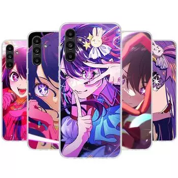 Чехол для телефона с японским аниме Oshi No Ko для Samsung Galaxy A51 A71 A50 A70 A40 A30 A20E A10 A41 A31 A21S A11 A01 A6 A8 + A7 A9 Plus Samsung A41