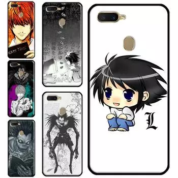 Чехол для телефона с японским аниме «Тетрадь смерти» для OPPO A15 A3S A5S A52 A72 A54 A74 A94 A83 A91 A93 A5 A9 A31 A53 A53S 2020 OPPO A15
