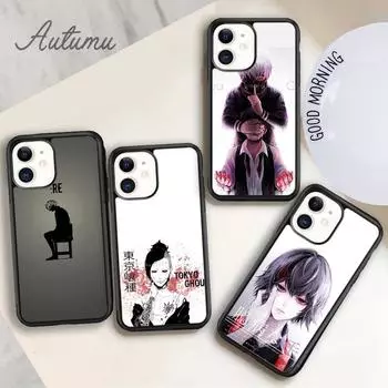 Чехол для телефона с японским аниме «Токийский гуль» для iPhone 11 12 13 14 Pro Max mini XR XS SE 2020 6S 7 8 Plus Samsung Galaxy S21 S22 iPhone 6plus
