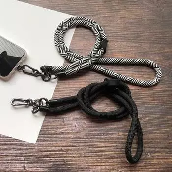 Чехол для телефона с ремешком через плечо, диагональной пряжкой, регулируемым ремешком для рук, прочным креплением камеры, плоским ремешком для путешествий на шею