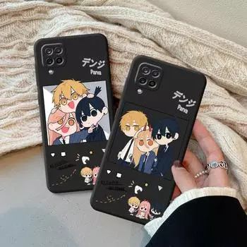 Чехол для телефона с рисунком аниме «Человек бензопилы» для Samsung Galaxy A03s A04s A10s A10 A40 A20e A50 A70 A54 A34 A03 Core A04 A02s Samsung A10