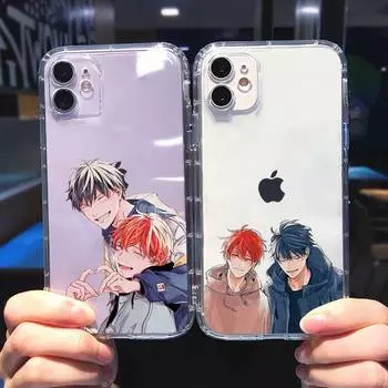 Чехол для телефона с рисунком аниме «Яойи», манга, прозрачный мягкий ТПУ для iPhone 13 12 Mini 11 Pro X XR XS Max 6 6s 7 8 Plus SE 2020 iPhone 13
